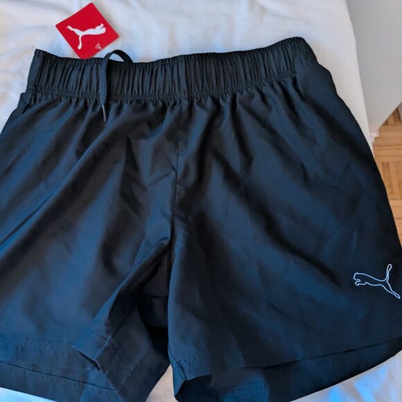 Puma Shorts, Medium, Black - Picture 1 of 1